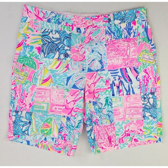 Lilly Pulitzer Other - Lilly Pulitzer Size 32 Mens Multi Color 9 Inch Inseam Cotton Beaumont Shorts NWT